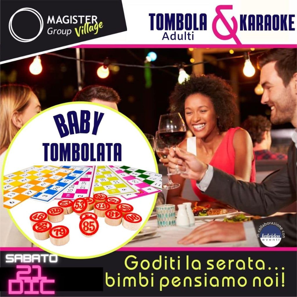 Baby Tombolata e serata Karaoke a Montesilvano