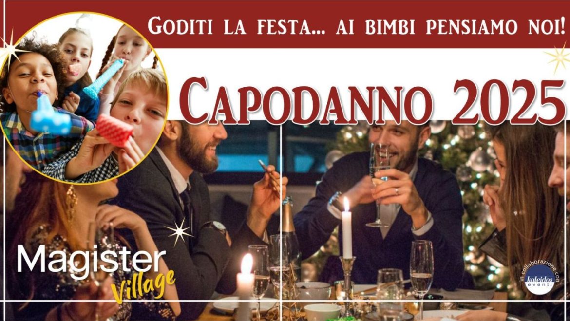 Capodanno 2025 a Montesilvano cena spettacolo e animazione bimbi