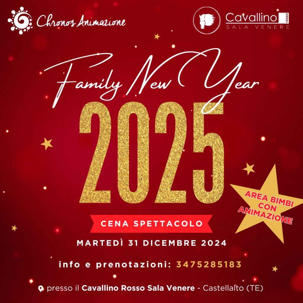Capodanno a Castellalto Family New Year al Cavallino Rosso