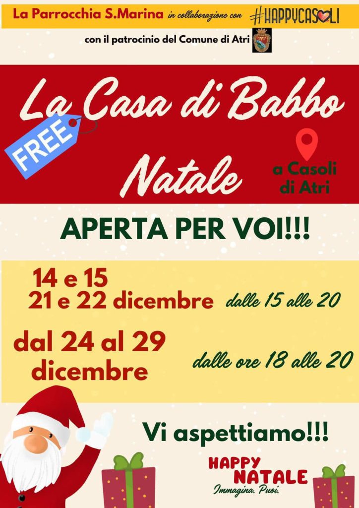 Happy Natale in piazza a Casoli di Atri