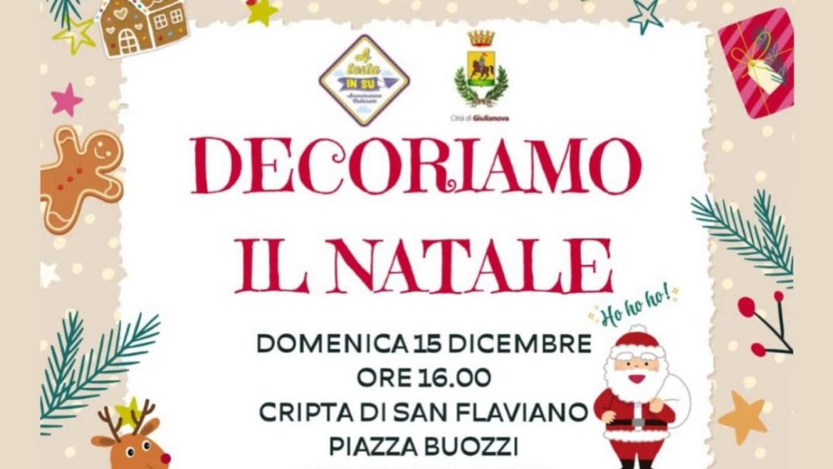Natale a Giulianova con il laboratorio creativo e le letterine da scrivere 