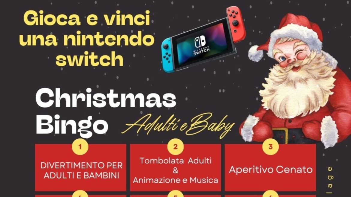 Natale a Montesilvano con Christmas Bingo adulti e bambini