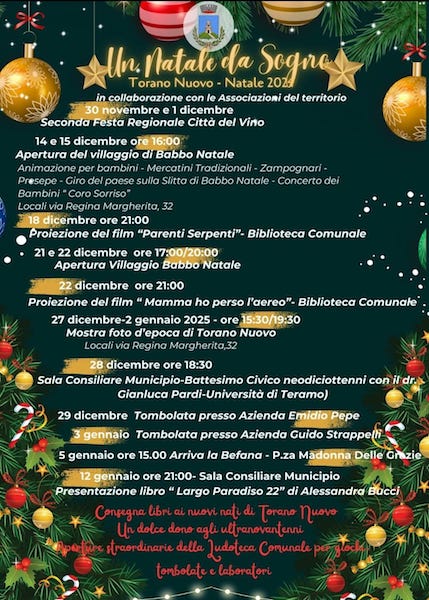 Natale a Torano Nuovo