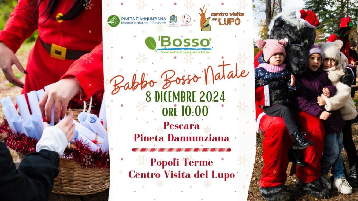 Natale con Babbo Bosso Natale e gli Elfi a Pescara e Popoli
