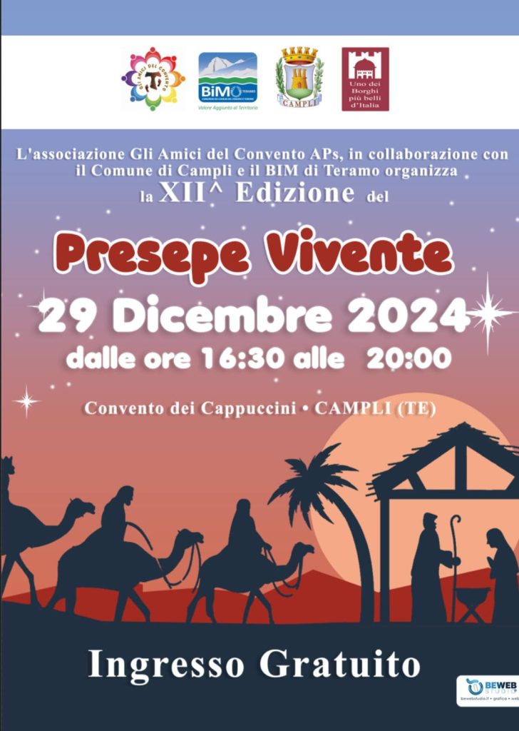Presepe Vivente a Campli la magia della Natività
