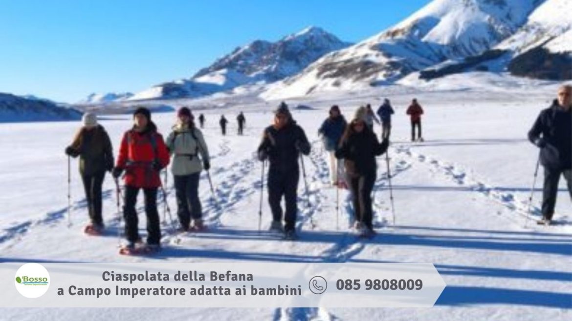 Ciaspolata della Befana a Campo Imperatore adatta ai bambini
