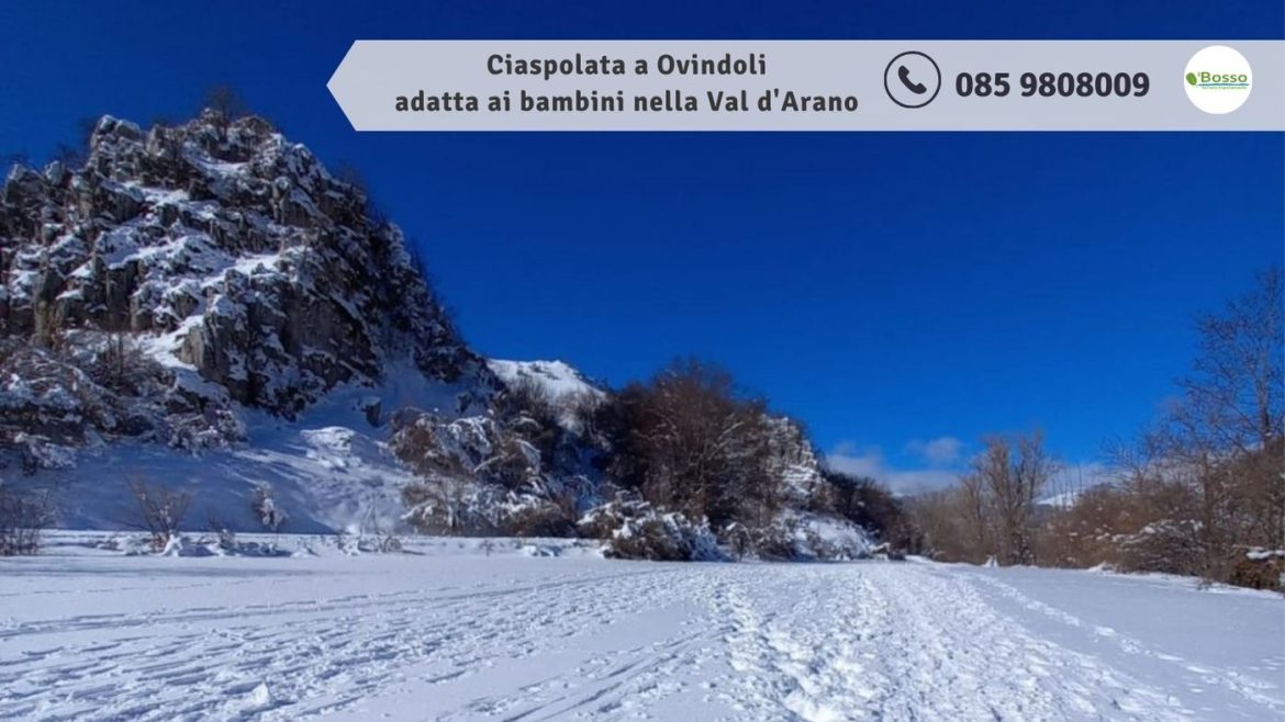 Ciaspolata a Ovindoli adatta ai bambini nella Val d’Arano di Il Bosso