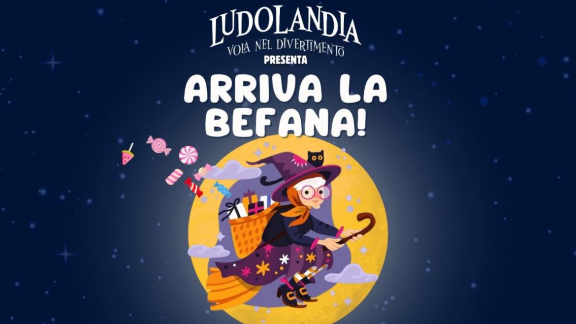 Arriva la Befana a Cepagatti da Ludolandia giochi, animazione e sorprese