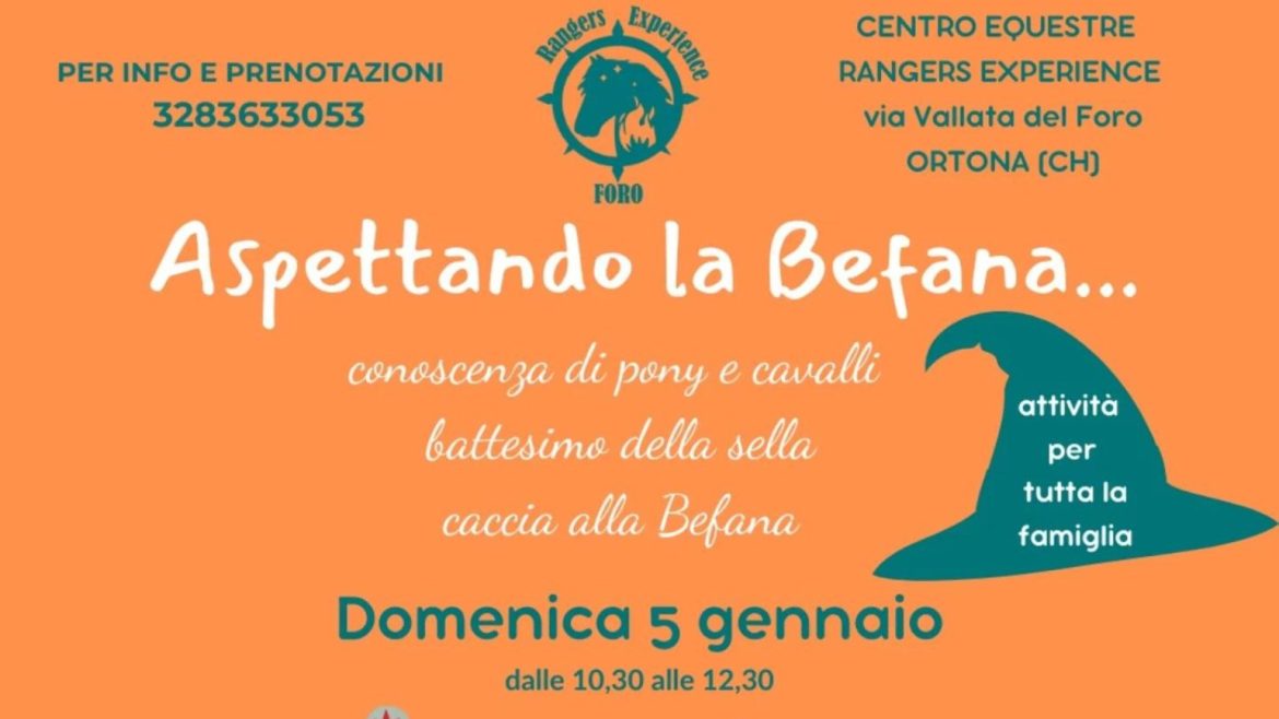 Aspettando la Befana a Ortona con i cavalli di Rangers Experience – Foro