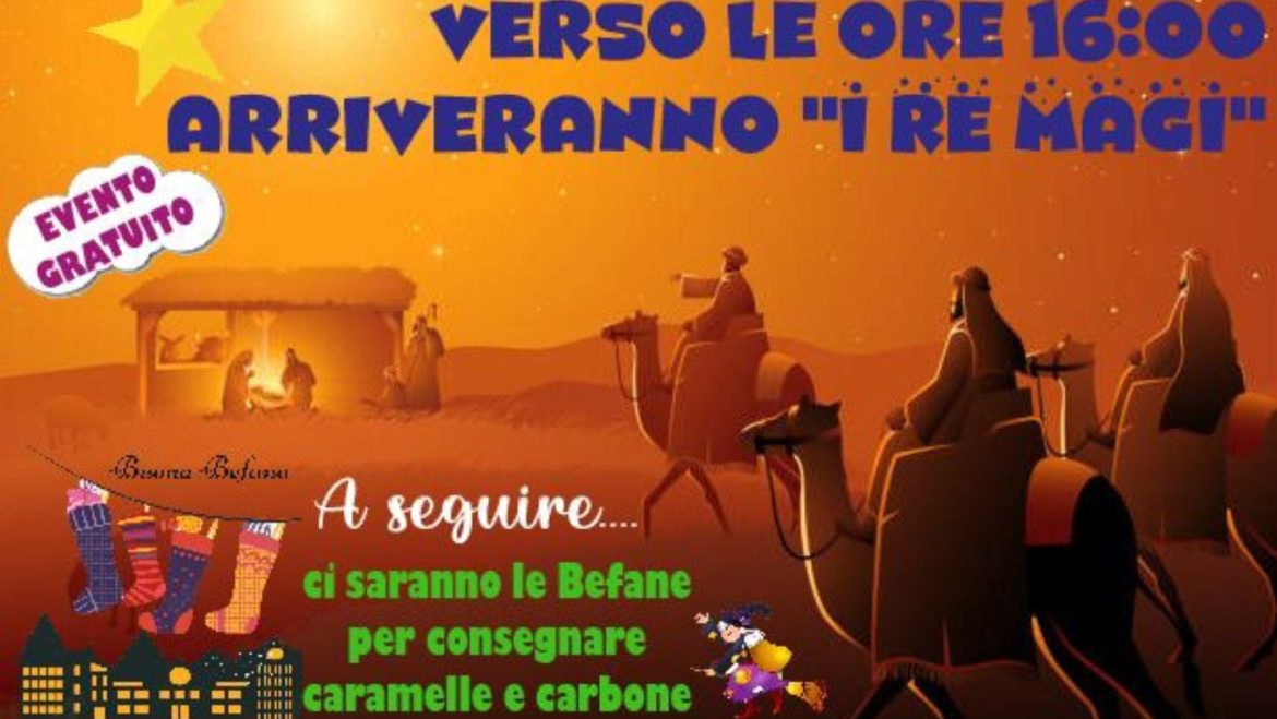 Befana a Roseto degli Abruzzi arriva dall’alto a La Casa Illuminata con tante caramelle
