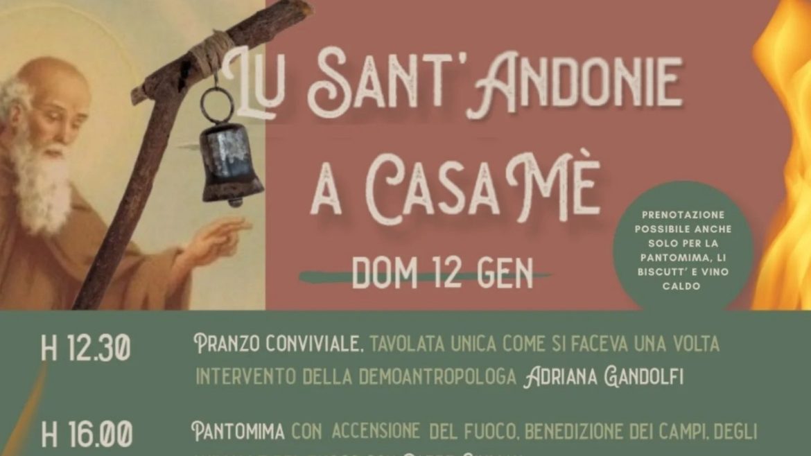 Festa di Sant’Antonio 2025 a Civitaquana da Casamè