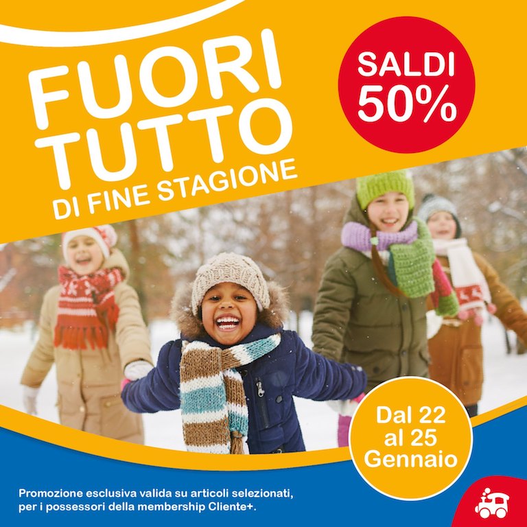 Fuori tutto da BabyBazar Montesilvano metà prezzo su tantissimi articoli