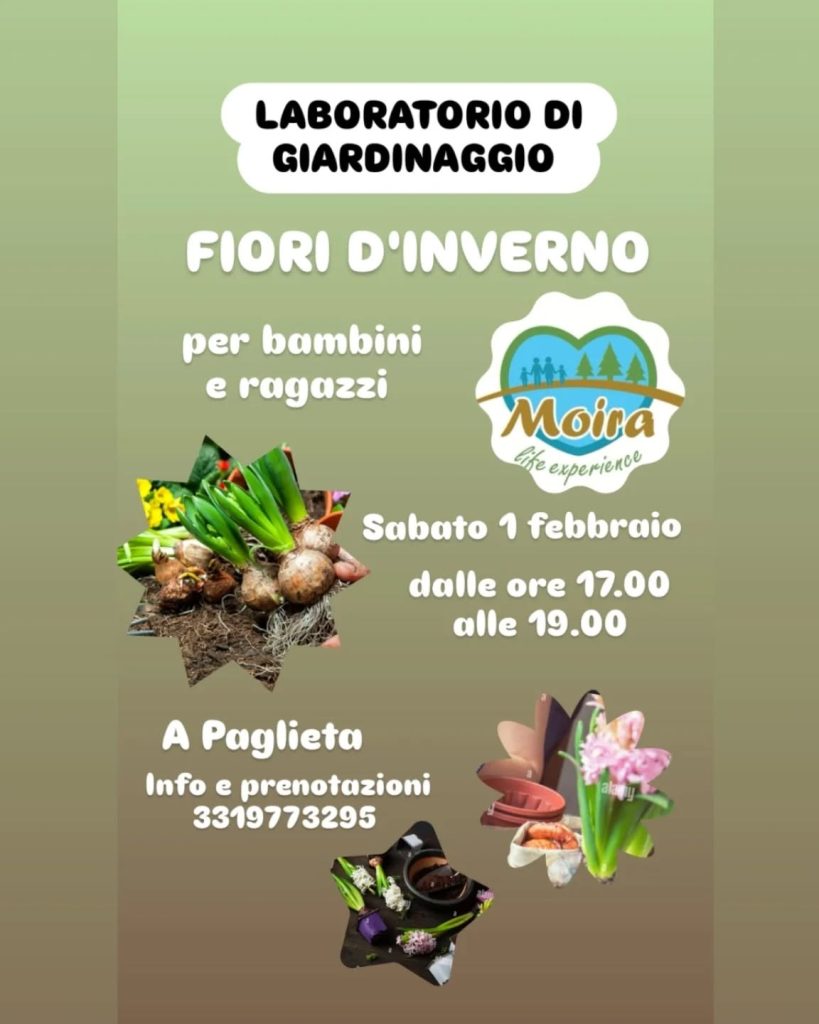 Laboratorio di giardinaggio a Paglieta di Moira Life Experience
