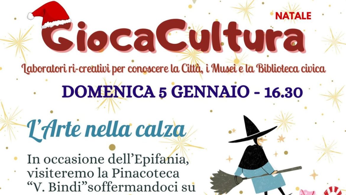 Befana a Giulianova L’Arte della Calza con Giocacultura