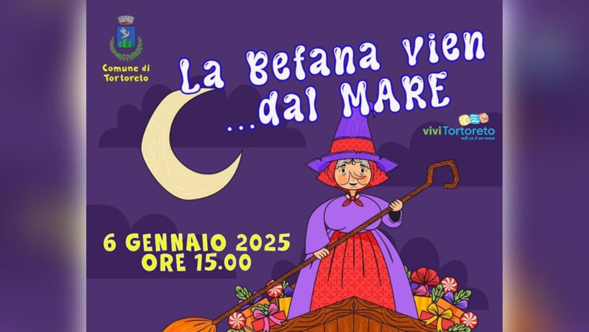 La Befana vien dal mare a Tortoreto acrobati, animazione, musica e regali