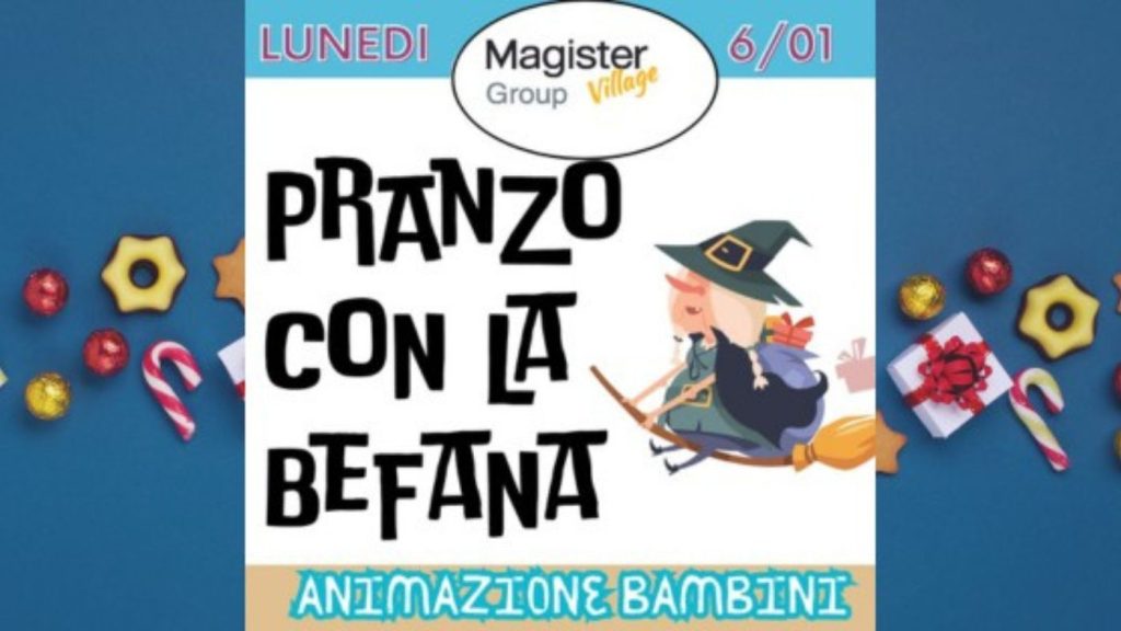 Pranzo della Befana a Montesilvano da Magister Village