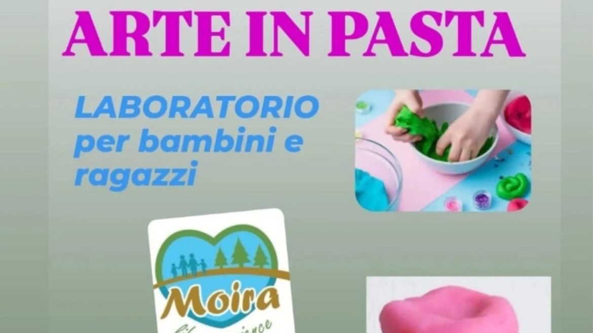 Laboratorio Arte in Pasta a Paglieta per bambini e ragazzi