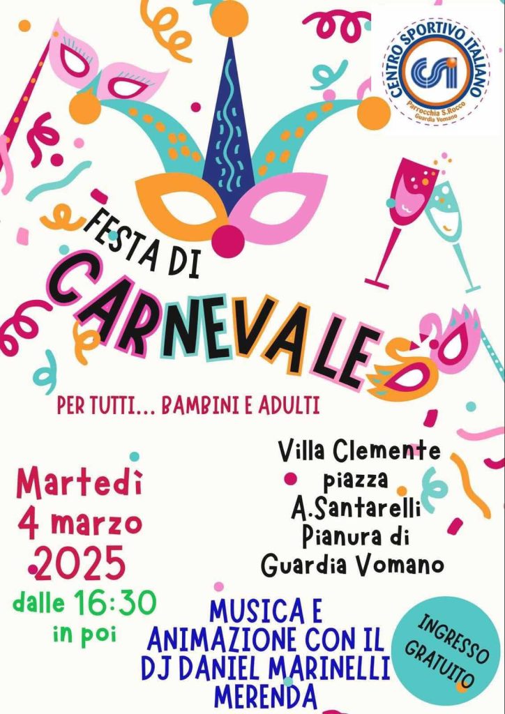 Carnevale a Guardia Vomano di Notaresco