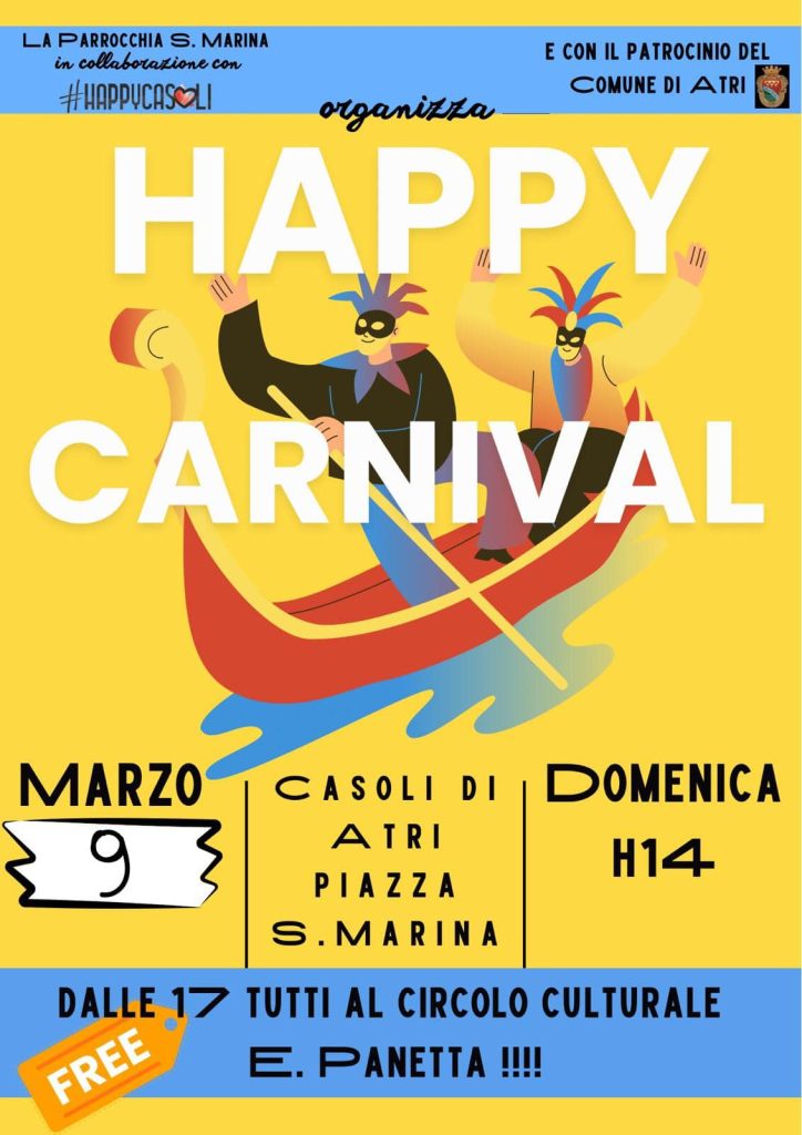 Happy Carnival Carnevale a Casoli di Atri