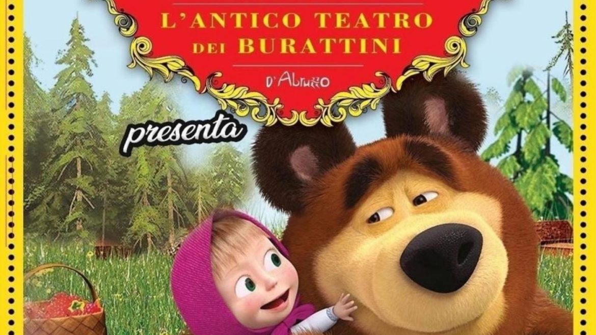 Teatro dei Burattini a Ortona con Masha e Orso