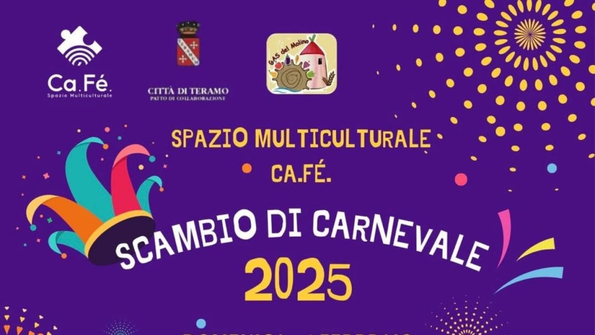 Scambio di Carnevale a Teramo da Ca.Fe. Carlo Febo scambio di costumi e accessori