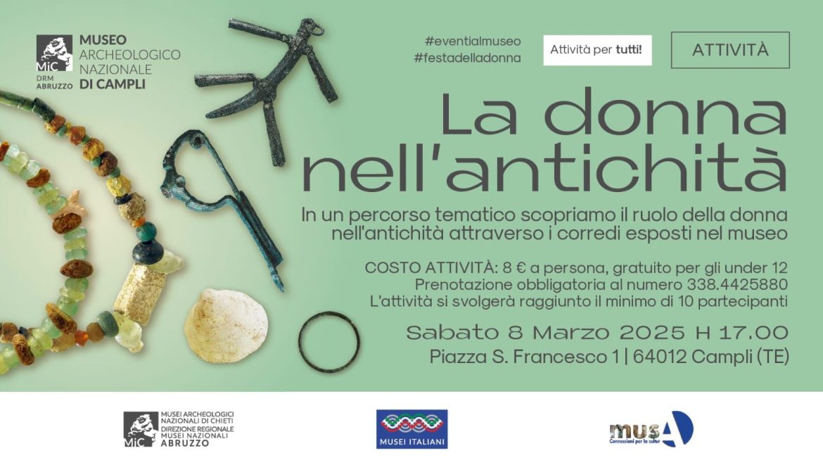 Festa della Donna a Campli al Museo Archeologico Nazionale