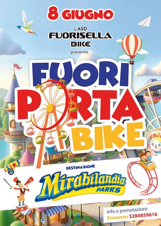 Gita a Mirabilandia da Alba Adriatica di Fuorisella Bike