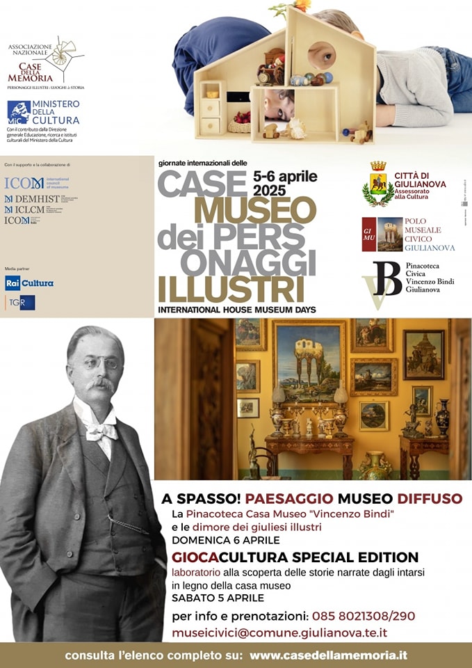 Case Museo dei personaggi illustri di Giulianova laboratorio e passeggiata