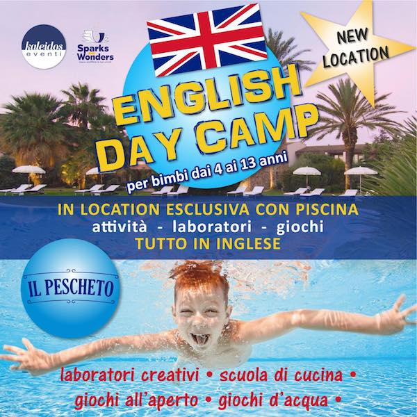 English Day Camp a Montesilvano il campus estivo in inglese in villa