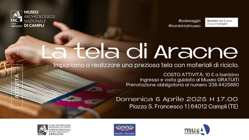 Laboratorio di Tessitura al Museo Archeologico di Campli