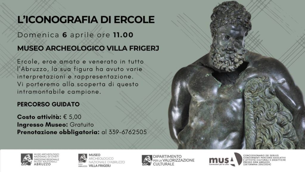 Alla scoperta di Ercole al Museo Archeologico Villa Frigeri a Chieti