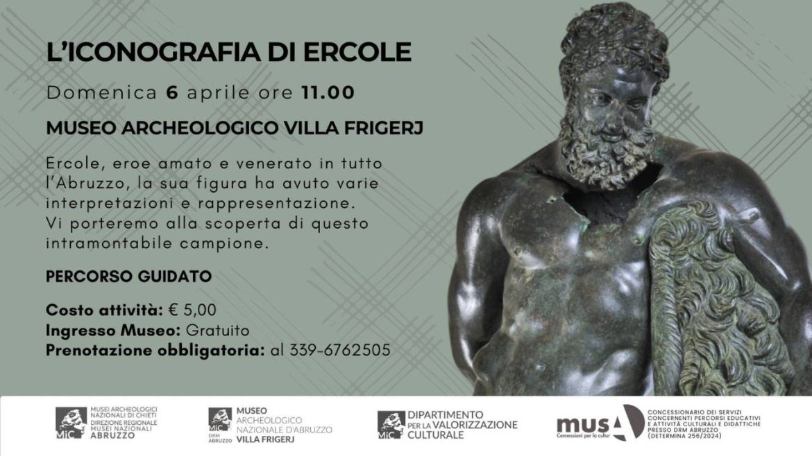 Alla scoperta di Ercole al Museo Archeologico Villa Frigerj a Chieti