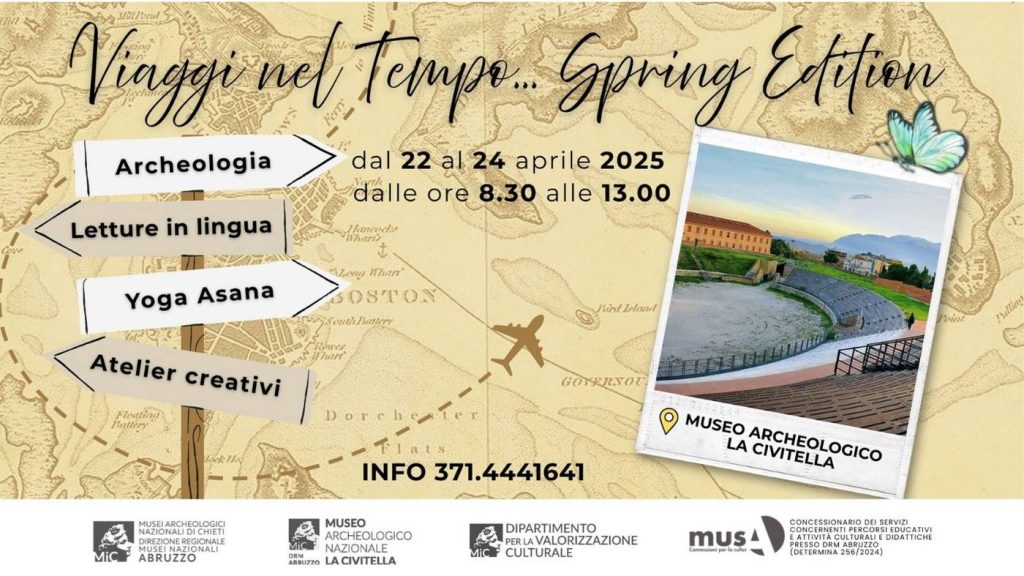 Vacanze di Pasqua al Museo a Chieti molto più di un campus