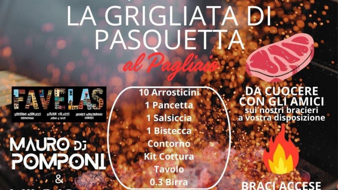 La Grigliata di Pasquetta a Pagliaroli self barbecue e musica