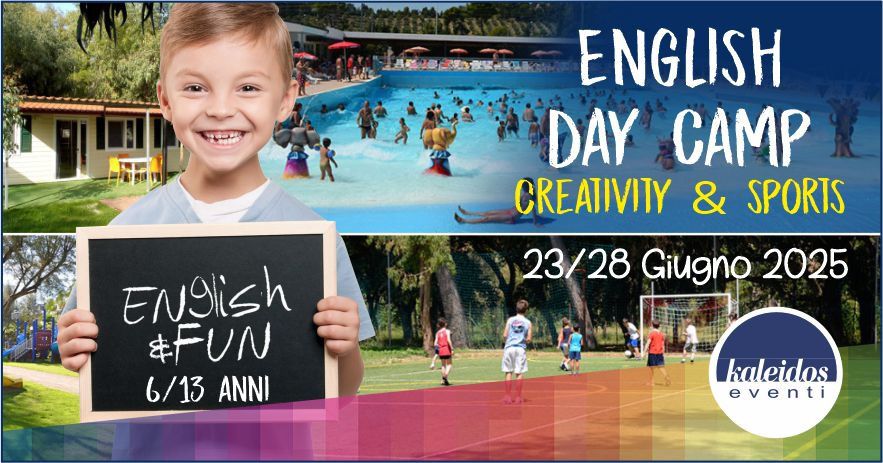 Campus in inglese 2025 a Roseto degli Abruzzi per bambini e ragazzi