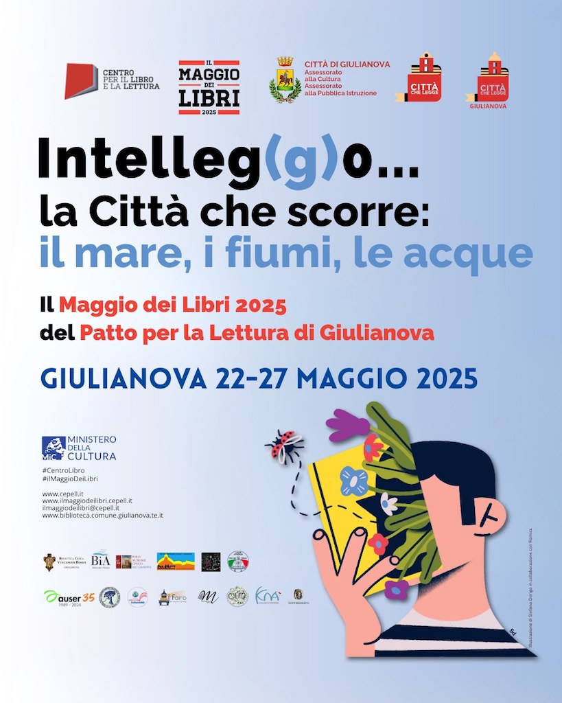 Il Maggio dei Libri a Giulianova il programma del Patto per la Lettura in provincia di Teramo