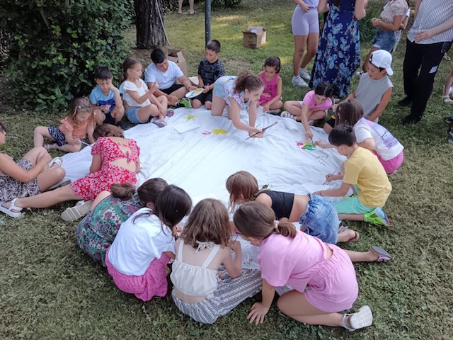 Allievi all'opera con LiberArt ad Atri