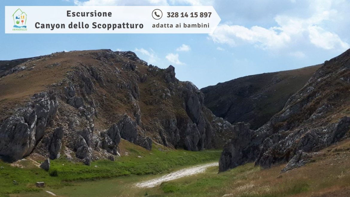 Escursione al Canyon dello Scoppatturo adatta ai bambini