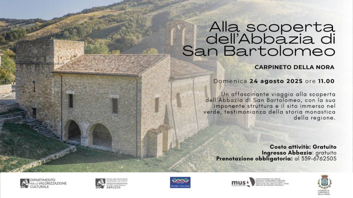 Alla scoperta dell’Abbazia di San Bartolomeo a Carpineto della Nora