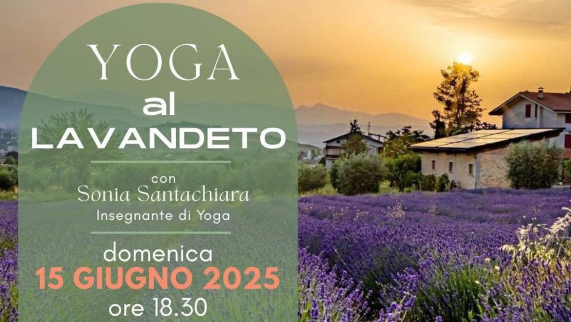 Yoga al lavandeto e picnic al tramonto ad Ancarano adatto a tutti