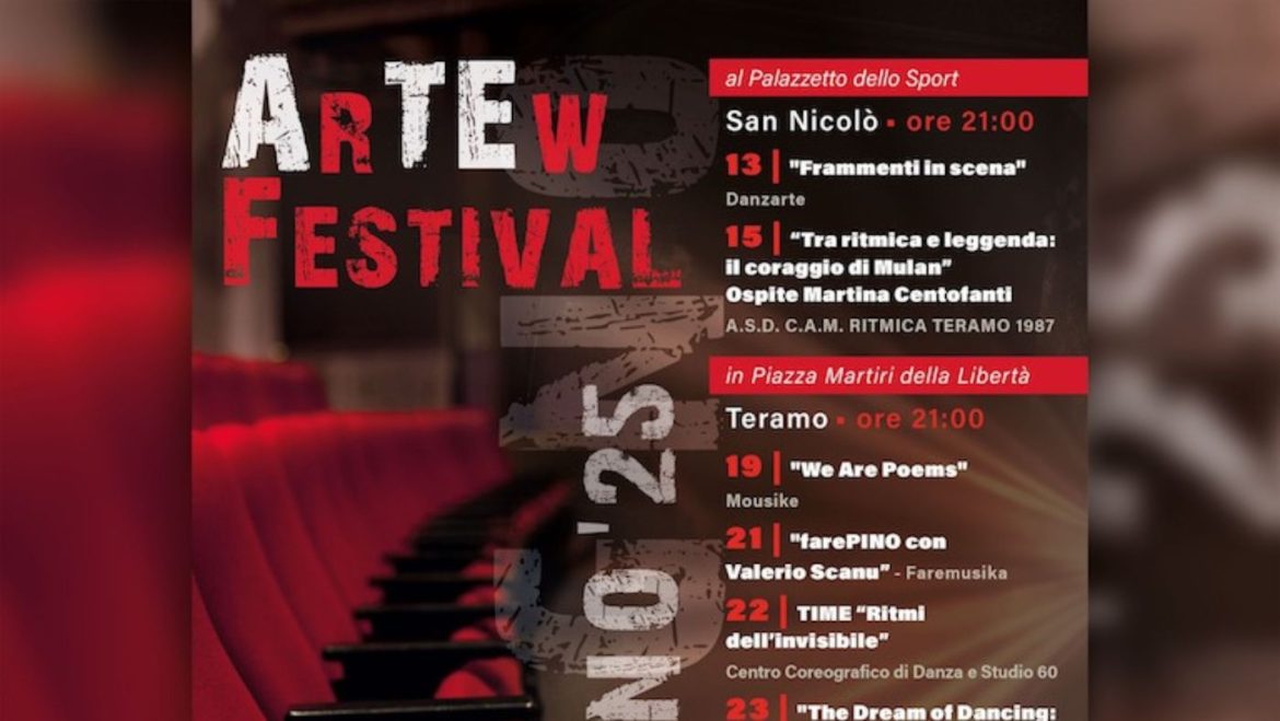 ArTEw Festival a Teramo: eventi Live nel cuore della città