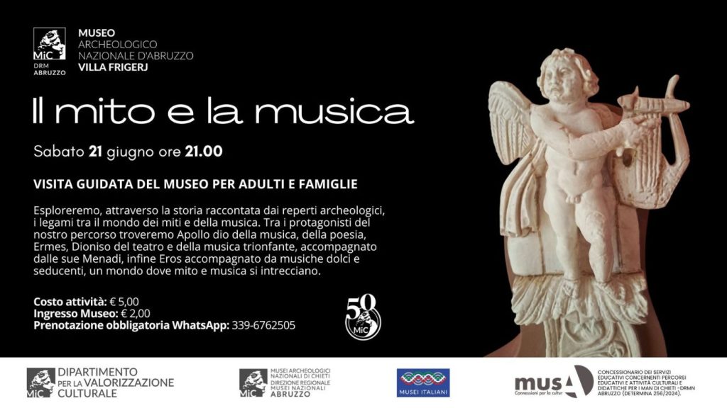 Giornata Nazionale della Musica a Chieti al Museo Villa Frigerj