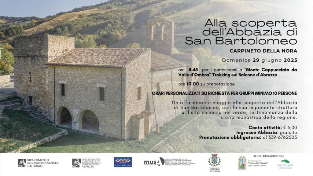 Alla scoperta dell'Abbazia di San Bartolomeo a Carpineto della Nora