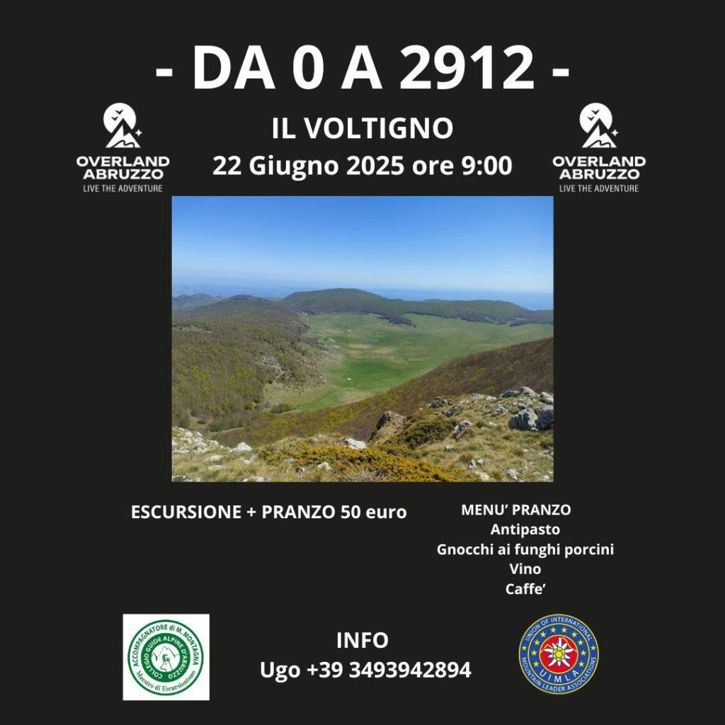 Da 0 a 2912 escursione al Voltigno con partenza da Villa Celiera