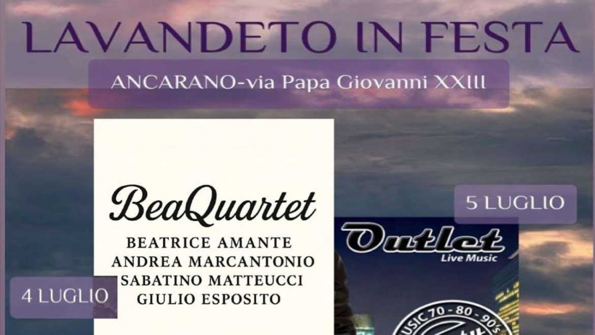 Lavandeto in Festa ad Ancarano da Essenze di Gaia musica e stand gastronomici