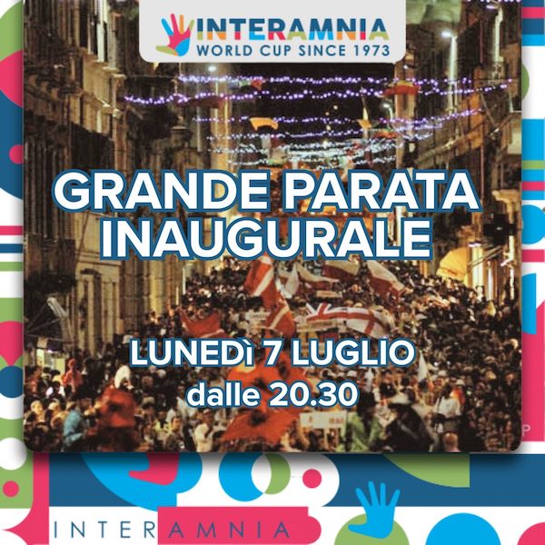 Intermania World Cup 2025 a Teramo il programma completo anche della parata