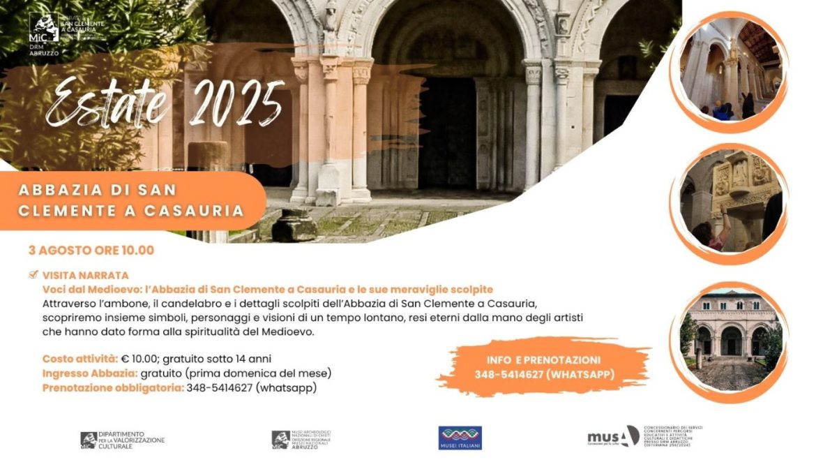 Visita Narrata in Abbazia di San Clemente a Casauria a Castiglione a Casauria