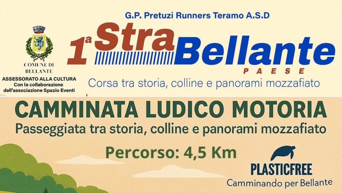 1a StraBellante Corsa Competitiva, NON Competitiva e Camminata regolamento completo