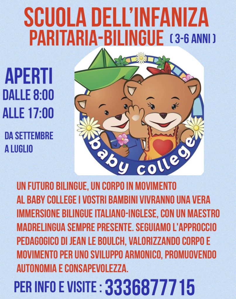 Baby Collage Scuola dell'Infanzia Paritaria Bilingue a Francavilla al Mare