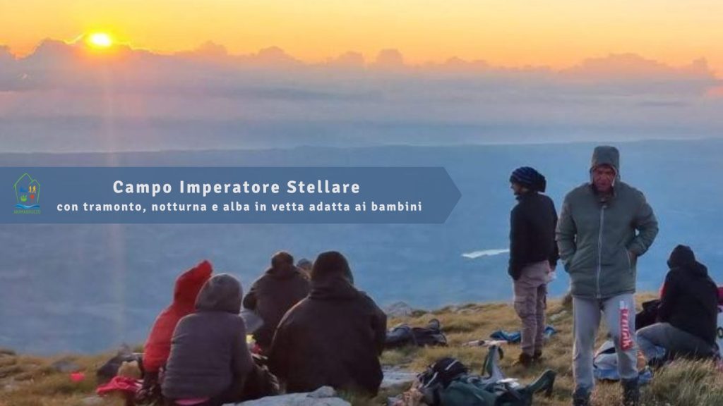 Campo Imperatore Stellare con tramonto, notturna e alba in vetta adatta ai bambini